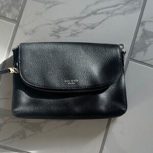 Kate Spade Black Pebbled Leather Crossbody Bag